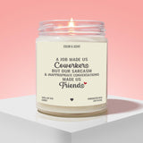 Sarcasm & Inappropriate Conversations Candle – Soy Wax | Fun Gift for Work Friends | Handcrafted in USA