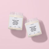 Look at You Getting Promoted Soy Candle - Funny Promotion Gift | Handmade in the USA